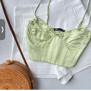 Zara corset top